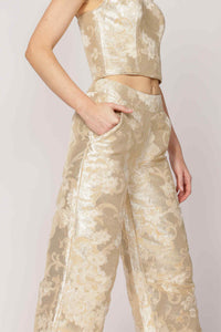 Orleans Pant - Silver Gold